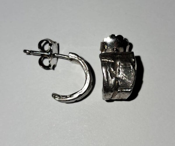 VERKOCHT! Oorbellen zilver