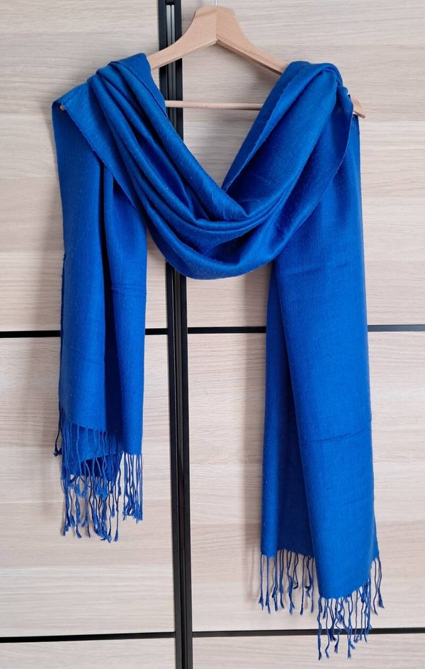 VERKOCHT! Sjaal blauw