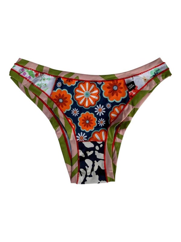 Zero Waste Brazilian Bikini KARINA - Size Medium-1530B
