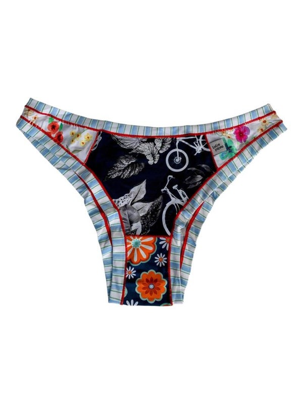 Zero Waste Brazilian Bikini KARINA - Size LARGE-1530N