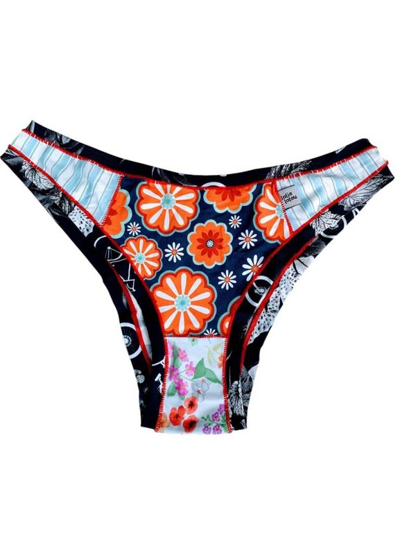 Zero Waste Brazilian Bikini KARINA - Size LARGE-1530M