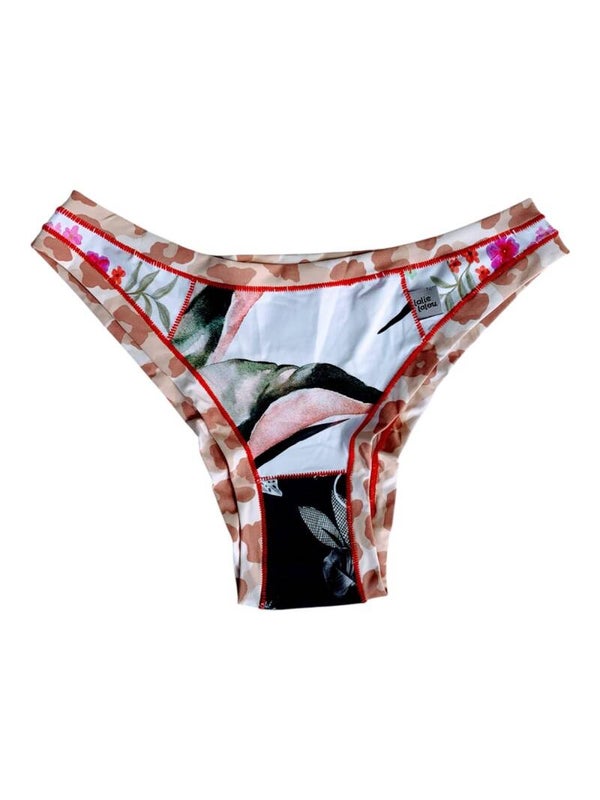 Zero Waste Brazilian Bikini KARINA - Size SMALL-K6