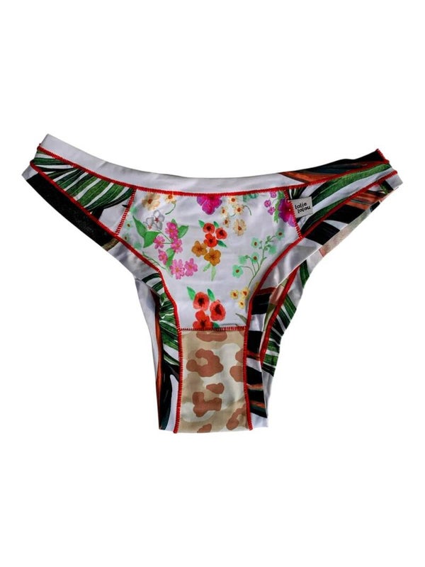 Zero Waste Brazilian Bikini KARINA - Size SMALL-K2