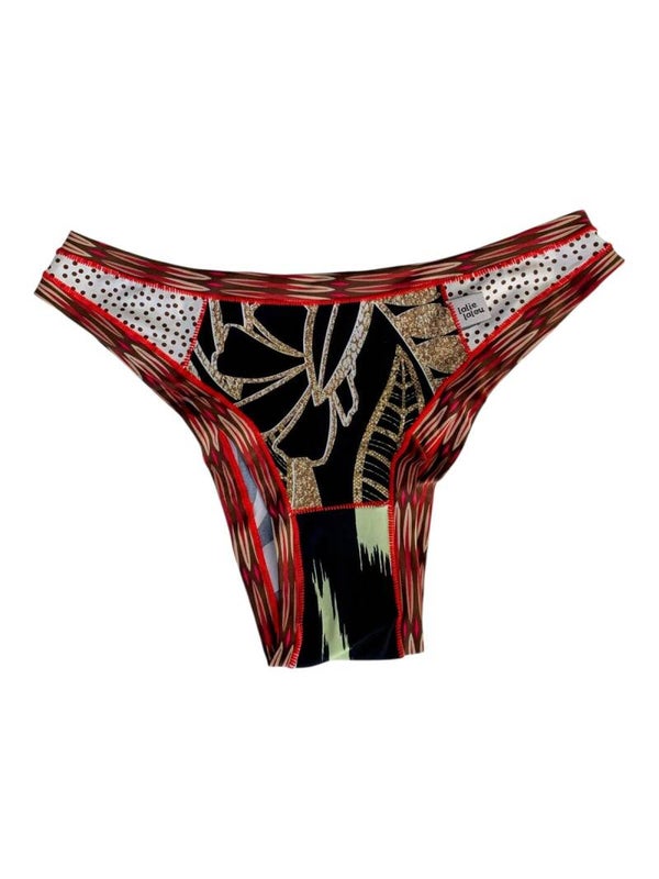 Zero Waste Brazilian Bikini KARINA - Size SMALL-K1