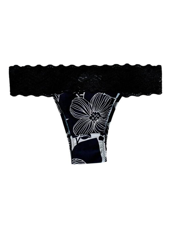 Tanga FABIANA - Size SMALL / Hibiscus