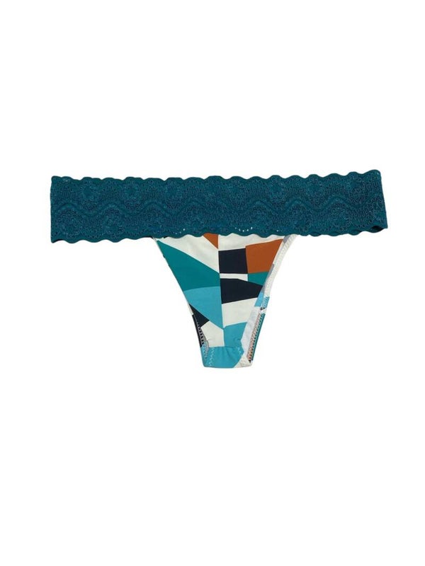 Brazilian Tanga CRISTINA - size MEDIUM / Paintbrush
