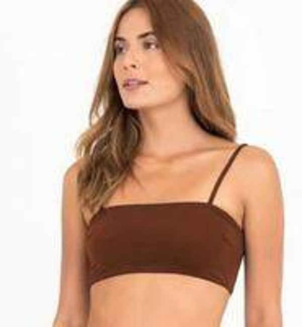 Top LETICIA - BROWN/ MEDIUM