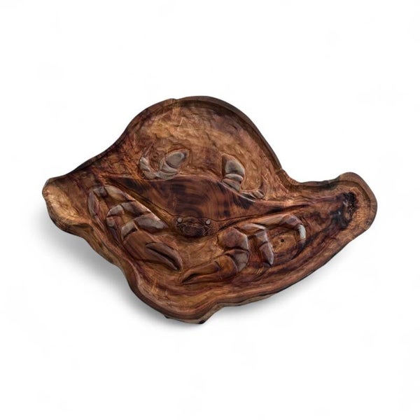 Carved Blue Crab