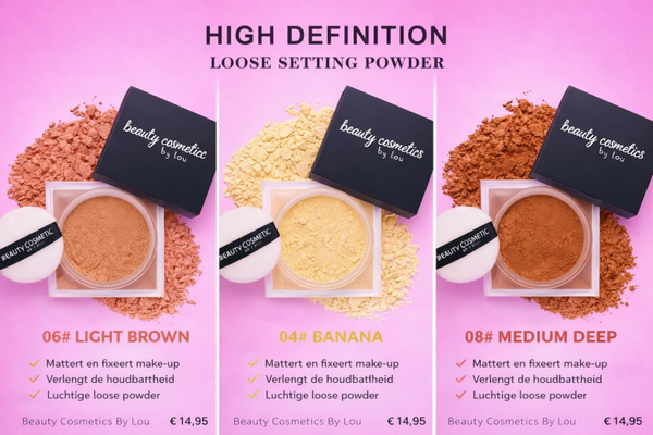 High Definition Loose Setting Powder — Beauty Cosmetics by Lou