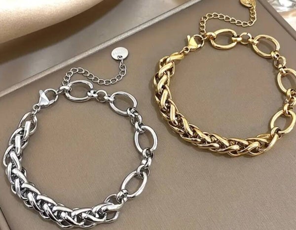 Bracciale "VIVIENNE" acciaio inossidabile