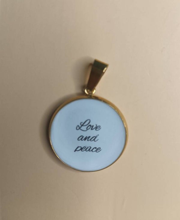 Ciondolo resina HANDMADE