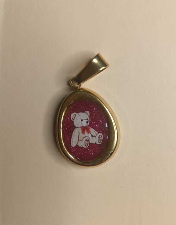 Ciondolo resina HANDMADE