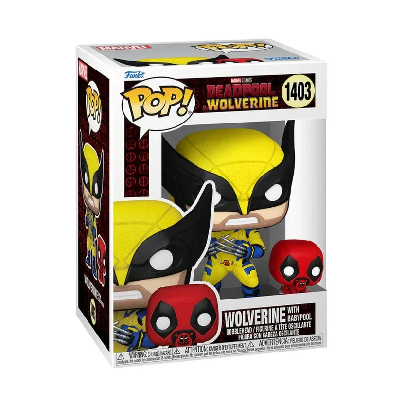 Funko Pop! Deadpool Worverine - Wolverine With Babypool 1403
