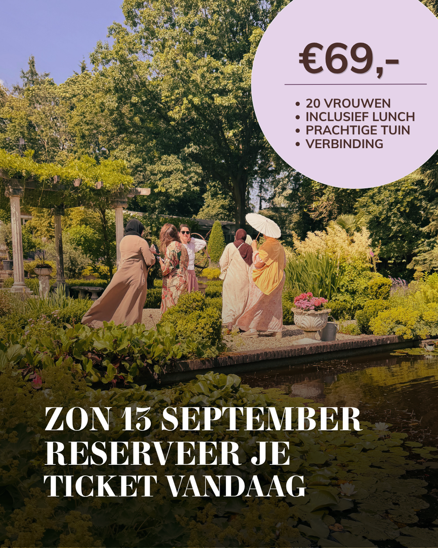 Reserveer je ticket voor de Garden Gathering