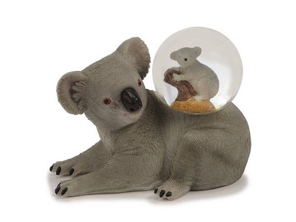Betoverende Koala Sneeuwbol – Magische Dieren Decoratie