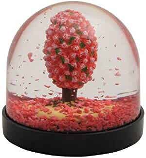 Sneeuwbol Pink Tree