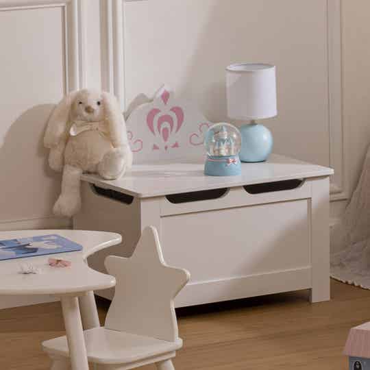 Sneeuwbol | Kasteel | Sprookjes kasteel | Blauw en wit | Atmosphera | Polyresin, glas | Ø 10 x 13,2cm