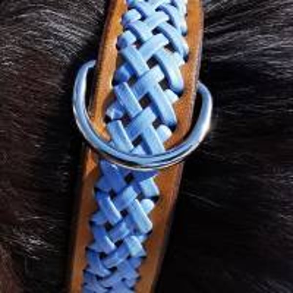 Hundehalsband mit Flechtung (HH 16)