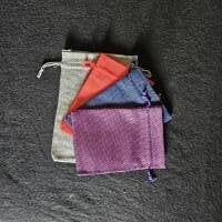 Geschenkbeutel / Geschenk-Säckchen, 4 Stück, mit Zugband ( 1x 18x13 cm / 3x 10x13cm (Zug5