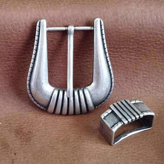 Gürtelschließe, DORNSCHNALLE für Wechselgürtel