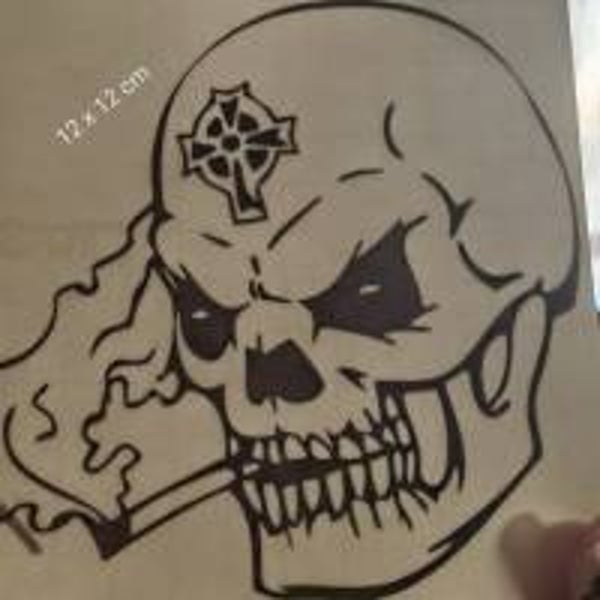 Aufkleber (Sticker) Totenkopf