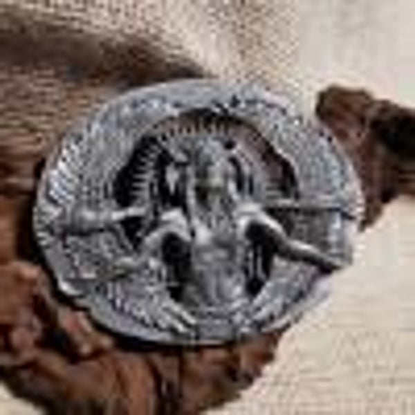 Buckle / Wechselschnalle, Indianer, Gürtelschnalle, Pewter (BU12)