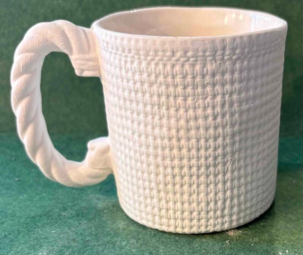 Burlap Mug