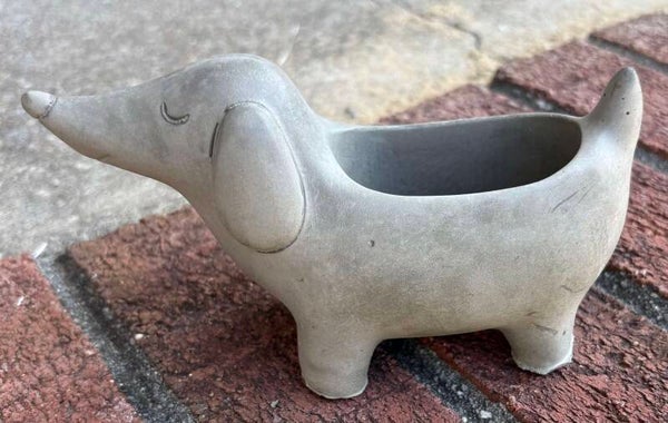 Dachshund Succulent Planter