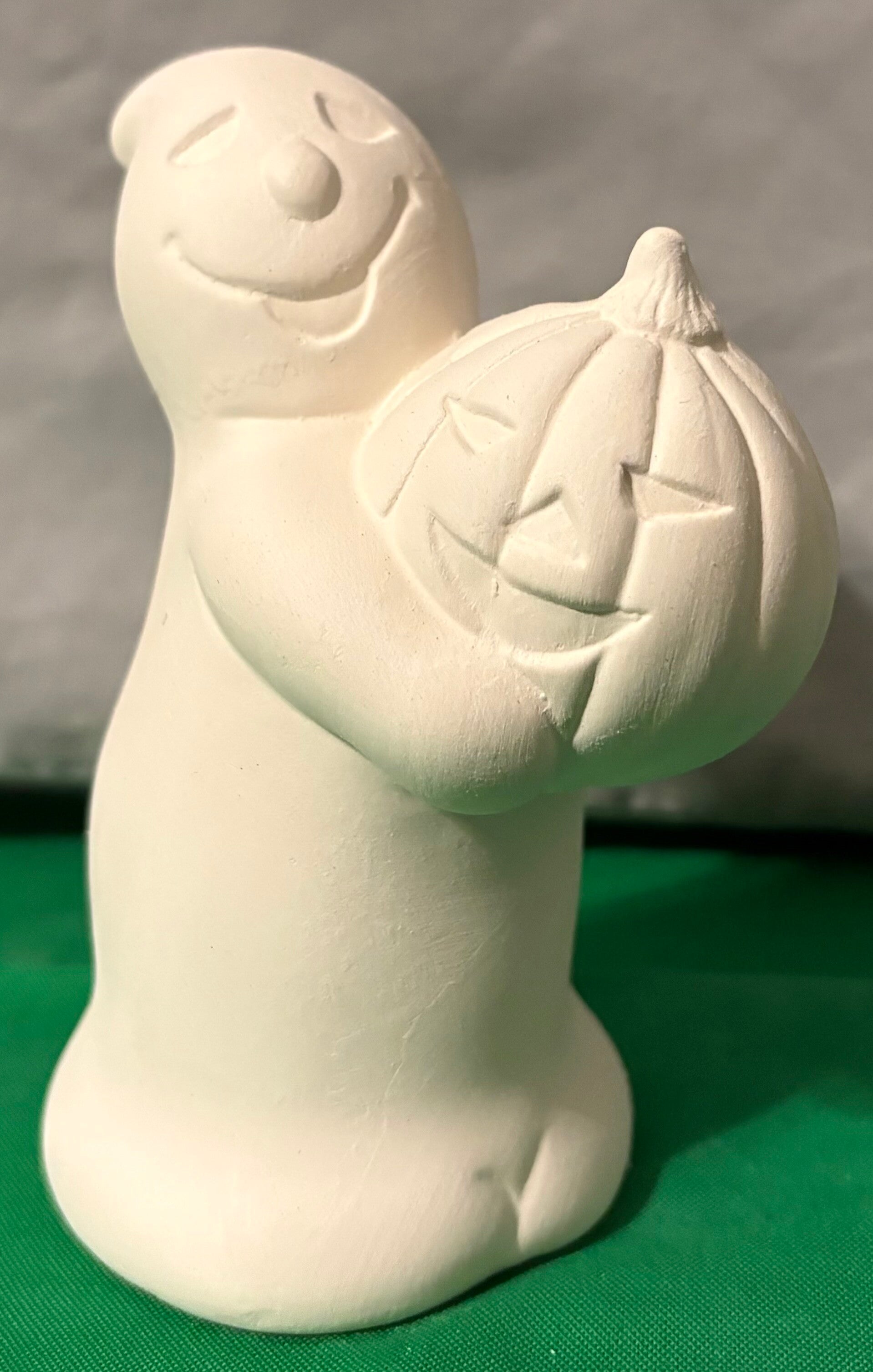 Small Ghost with Pumpkin