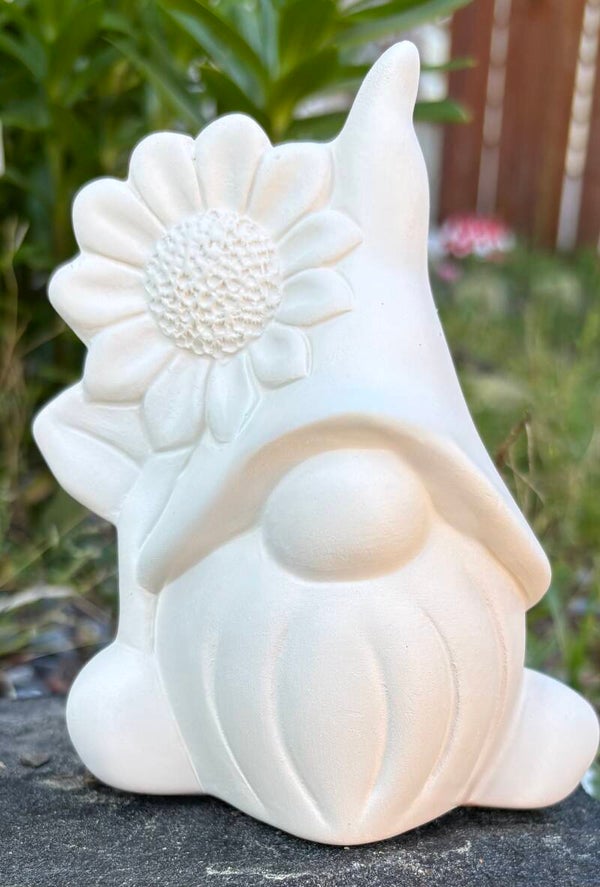 Simply Hagar with a flower
