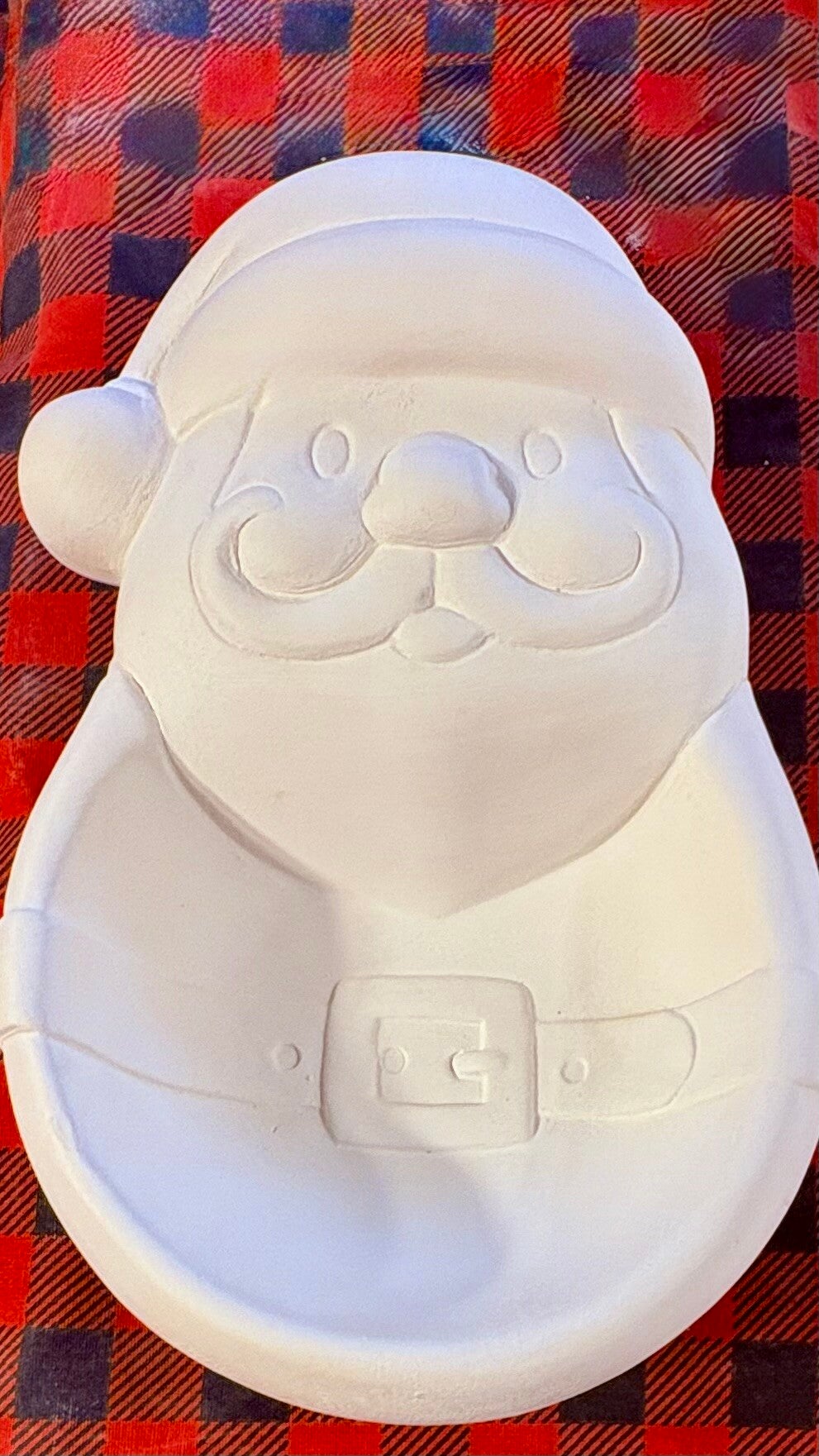 Santa Candy Bowl