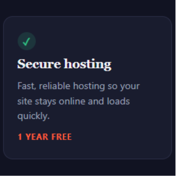Free Secure Hosting