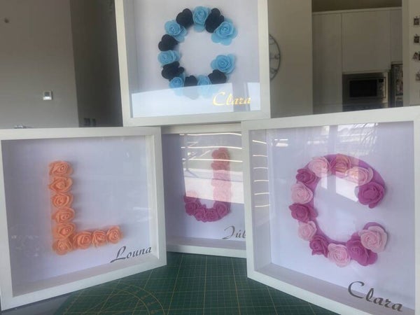 Cadre Personnalisé Lettres