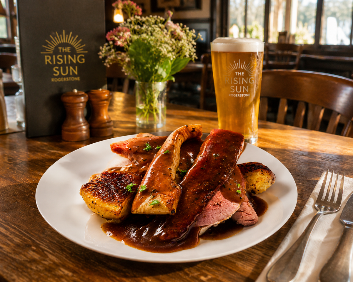 The Rising Sun Rogerstone