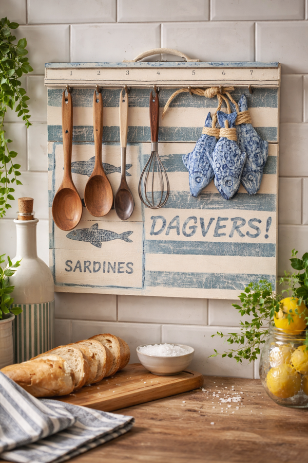 Lepelrek sardientje Stoer lepelrek - speels, puur en een tikje eigenwijs
