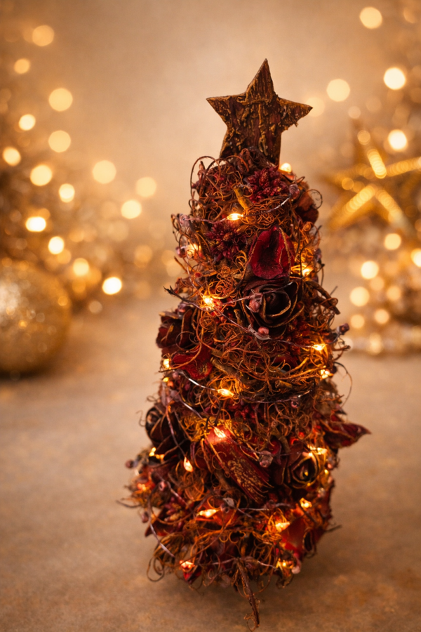 Glow - Handgemaakte Kerstboom met Lichtjes