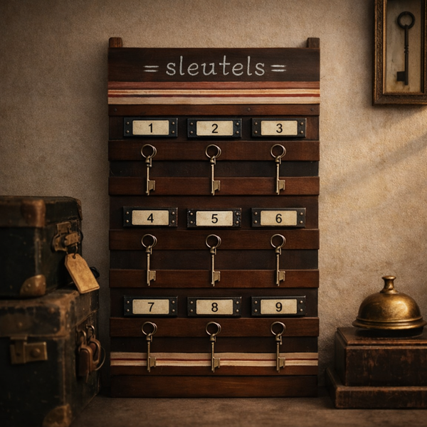 Sleutelkastje "Slot" waar elke sleutel zich thuis voelt