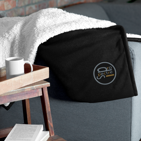 Couverture Sherpa Premium | Brodée