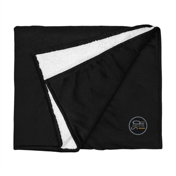 Couverture Sherpa Premium | Brodée