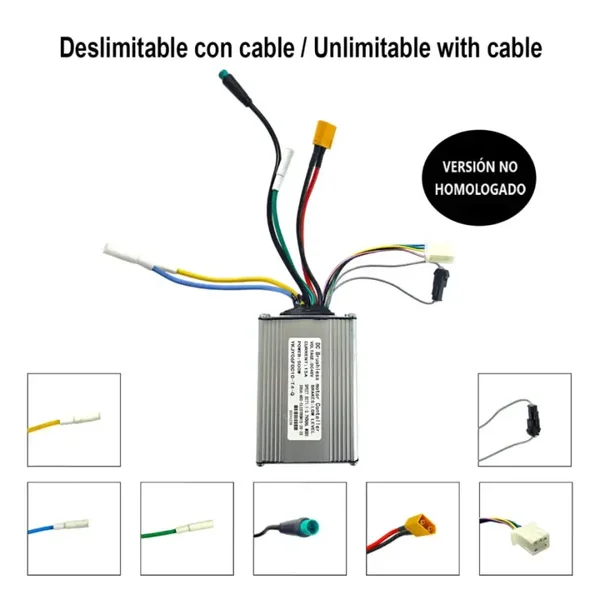 Controladora doble delantera 48V-15A compatible con Smartgyro Crossover – Delimitación CON cable – No homologada