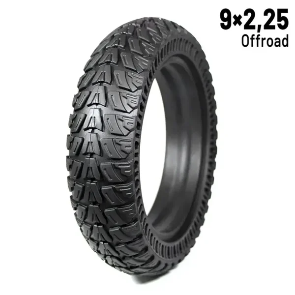 Rueda maciza 9×2,25 offroad (compatible con Xiaomi)