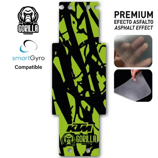 Base antideslizante para Smartgyro Rockway, Crossover y Speedway – Verde [Gorilla]