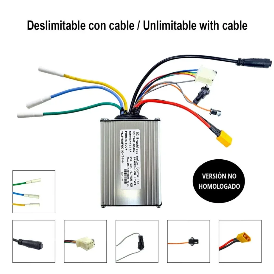 Controladora doble trasera 48V-21A compatible con Smartgyro Crossover – Delimitación CON cable – No homologada