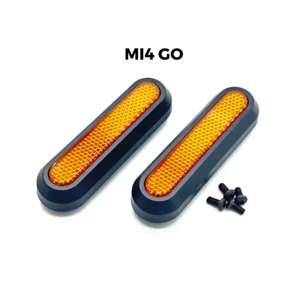 Tapa tornillo llanta trasera con reflectante para Xiaomi MI4 Go (Incluye tornillos)