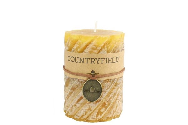 Kaars Spiraal Tonnie Countryfield - kleur Amber M