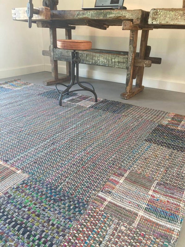 Vloerkleed Carpet Levi Grey van By-Boo - 160x230 cm