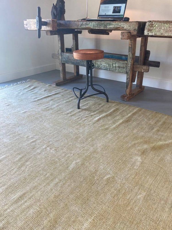 Vloerkleed Carpet Mono Yellow van By-Boo - 200x290 cm