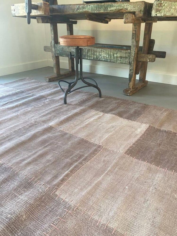 Vloerkleed Carpet Patchwork Mono Pink van By-Boo - 160x230 cm