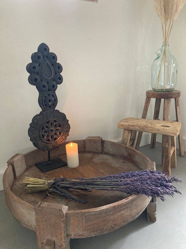 Chakki tafel afkomstig uit India - 75 cm