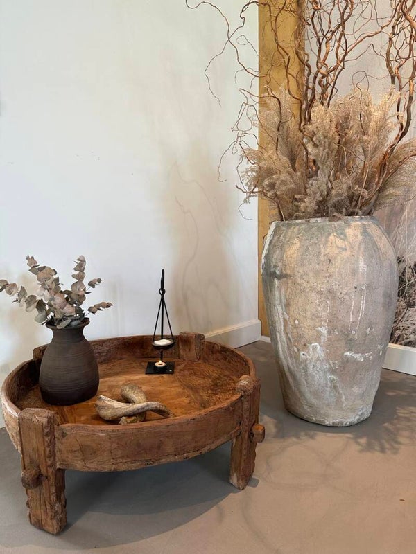 Chakki tafel afkomstig uit India - doorsnede 76 cm